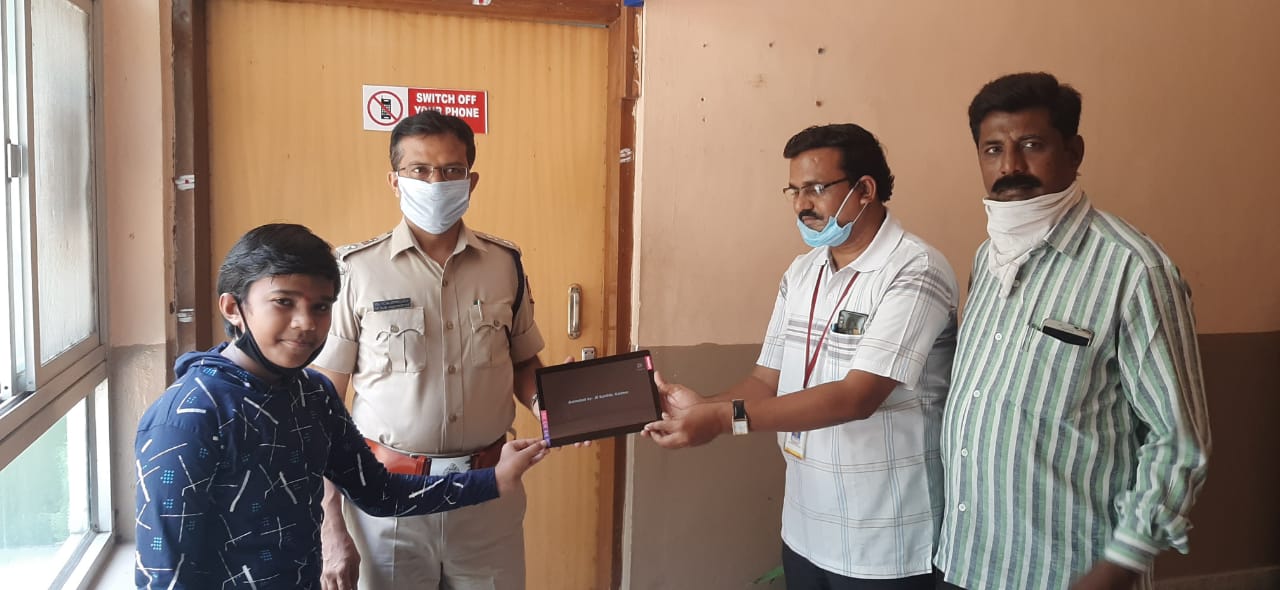 ರಾಯಚೂರು ವಿದ್ಯಾರ್ಥಿಯಿಂದ  "ಲಾಕ್ ಡೌನ್ ಜಾಗೃತಿಯ " ಅನಿಮೇಷನ್ ಕಿರುಚಿತ್ರ ಬಿಡುಗಡೆ.