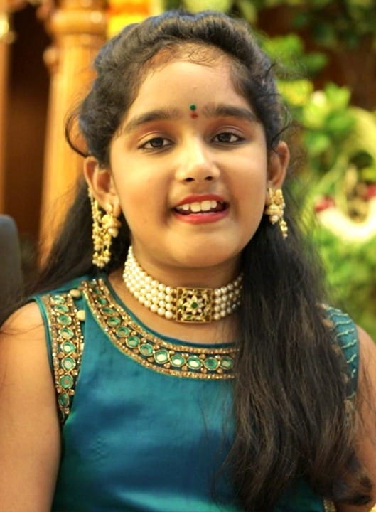 ರಾಕ್ ಲೈನ್ ವೆಂಕಟೇಶ್ ಮೊಮ್ಮಗಳ ಮಧುರ ಧ್ವನಿಯಲ್ಲಿ ಕೃಷ್ಣ ಜನಾರ್ದನ
