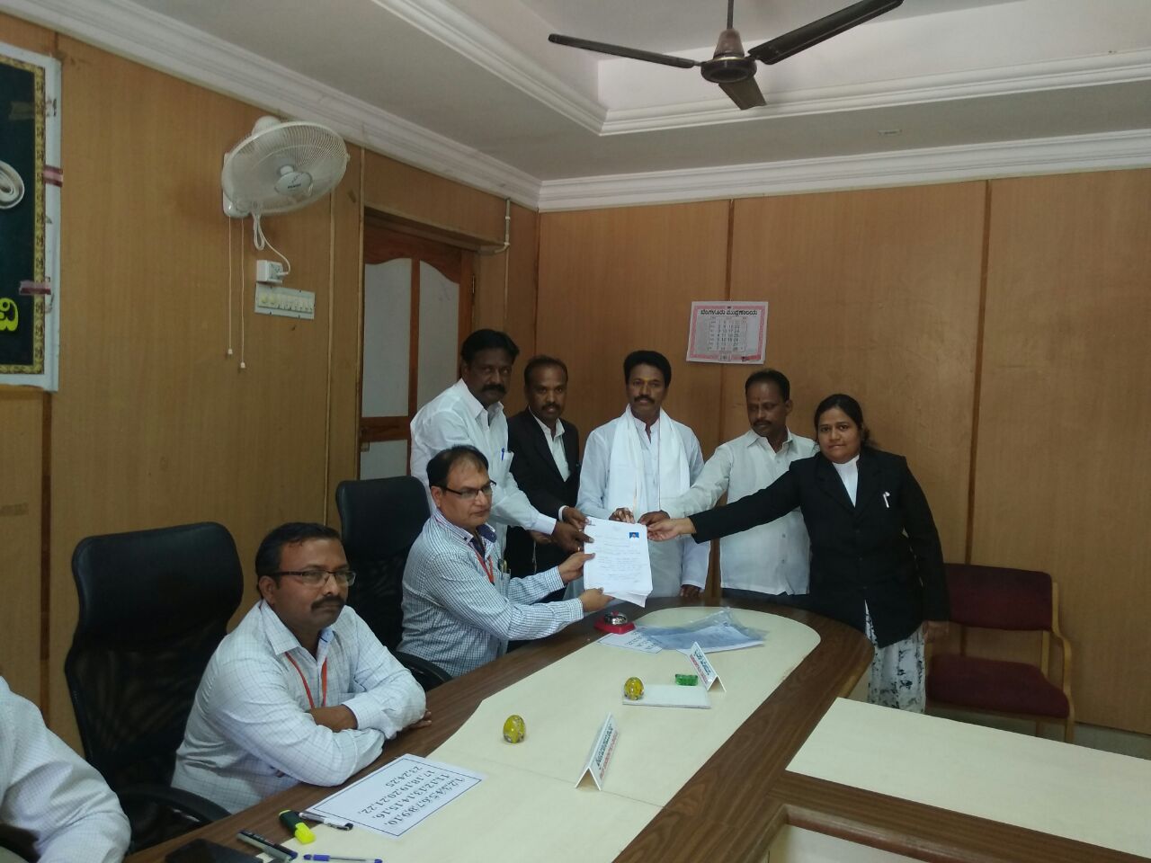 ರಾಜಾ ವೆಂಕಟಪ್ಪ ನಾಯಕ ನಾಮಪತ್ರ ಸಲ್ಲಿಕೆ………