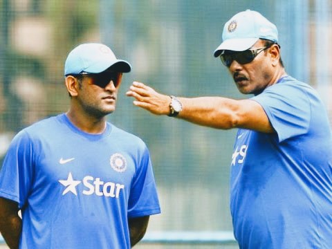 Ravi shastri dhoni