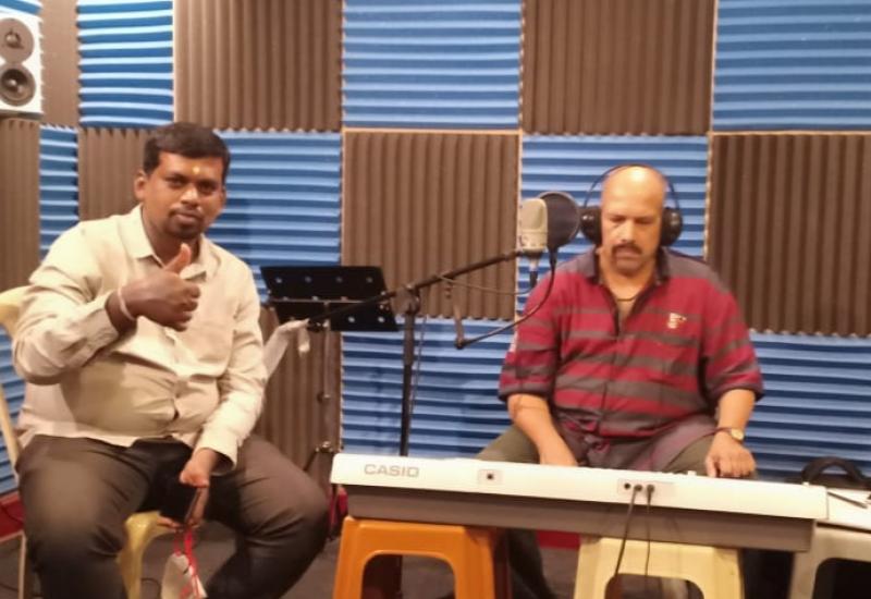 ಶ್ 2 ಚಿತ್ರದ ಹಾಡುಗಳ ಧ್ವನಿಮುದ್ರಣ.